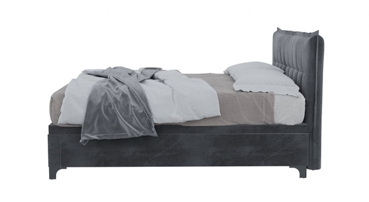 מיטה זוגית דגם Lotus עם ארגז מצעים סילי